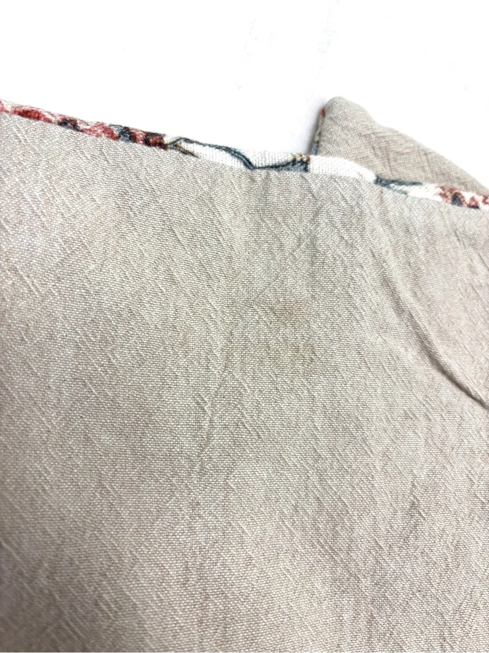 Pottery Barn India Block Print Cotton Decorative Pillowcases 20x20”